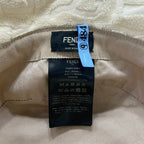 Fendi Bucket Hat White Zucca — view 9