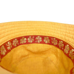 Hermes Bucket Hat Orange Yellow Cleaned — view 5
