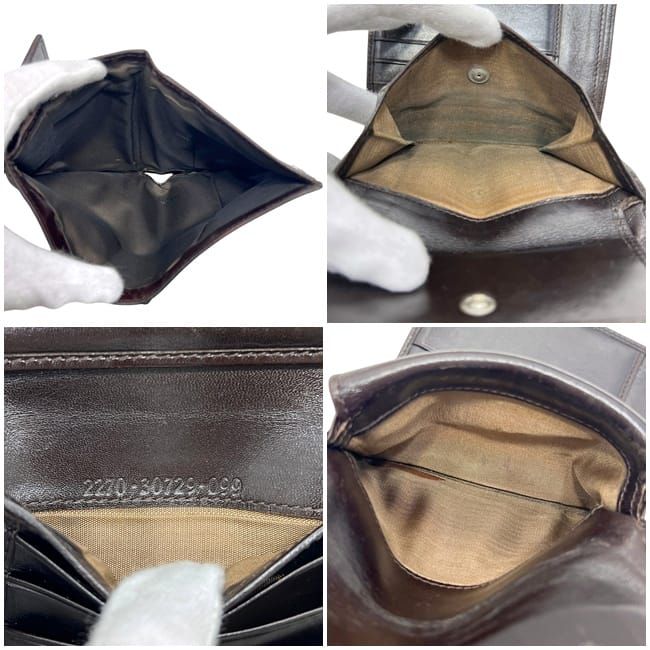 Fendi Trifold Wallet Khaki Brown Zucca — view 4