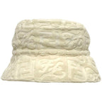 Fendi Bucket Hat White Zucca — view 3