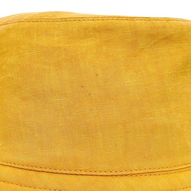 Hermes Bucket Hat Orange Yellow Cleaned — view 8