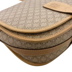 Celine Shoulder Bag Beige Macadam Leather — view 6