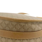 Celine Shoulder Bag Beige Macadam Leather — view 7