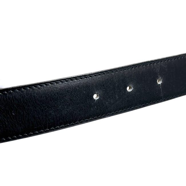 Hermes Belt Black Camel Brown Gold — view 7