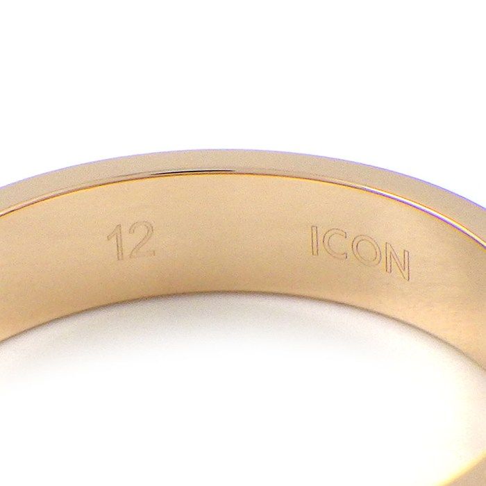 Gucci Ring Icon Slim GG Logo 18K Pink Gold — view 4