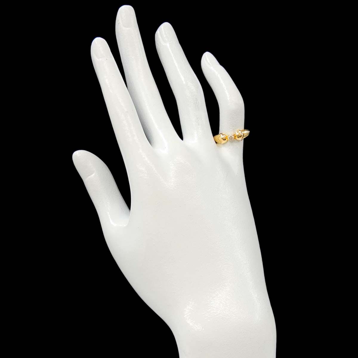 Dior Ring Diamond 18K YG Yellow Gold — view 8