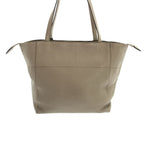 Prada Argilla Leather Tote Gray — view 4