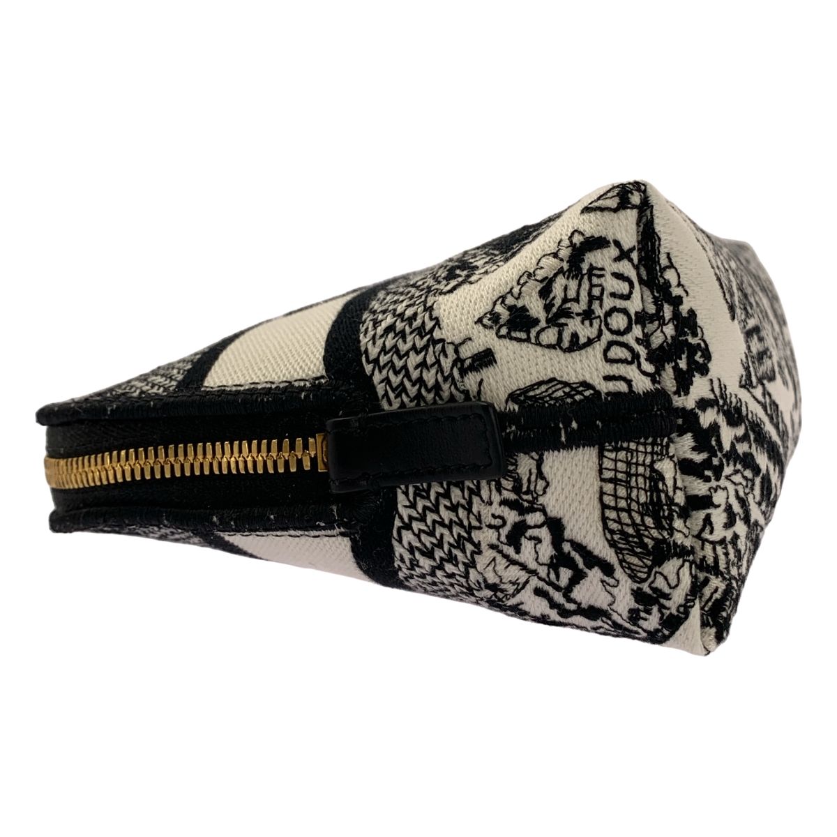 Dior Plan de Paris Pouch Black White — view 6