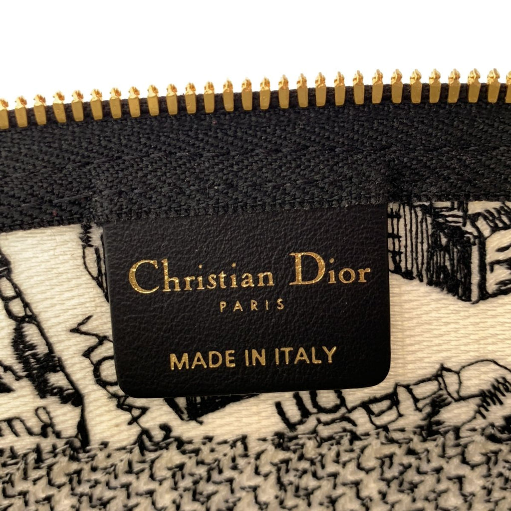 Dior Plan de Paris Pouch Black White — view 4