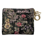 Dior Lotus Flower Wallet Trifold Handbag — view 2