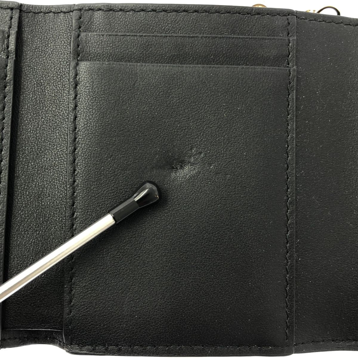 Dior Lotus Flower Wallet Trifold Handbag — view 7