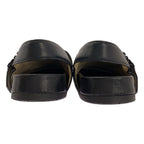Loewe Ease Leather Anagram Clog Sandals 40 Black — view 3