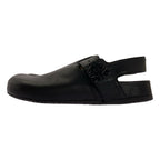 Loewe Ease Leather Anagram Clog Sandals 40 Black — view 2