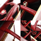 Fendi Petit Tou Jour 2-Way Shoulder Leather Red Handbag — view 9