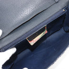 Gucci Vintage 2-Way Clutch 904.02.050 GG Plus Gray Navy Shoulder Bag — view 6
