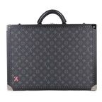 Louis Vuitton Monogram Eclipse Coteville 50 Personal Trunk Case Bag Black — view 2