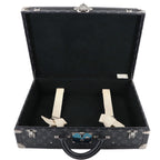 Louis Vuitton Monogram Eclipse Coteville 50 Personal Trunk Case Bag Black — view 6