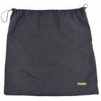 Fendi Handbag Zucca Canvas Leather Brown Gold — view 8