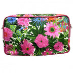 Prada Shoulder Bag Pochette Triangle Logo Floral Pattern Flower — view 2