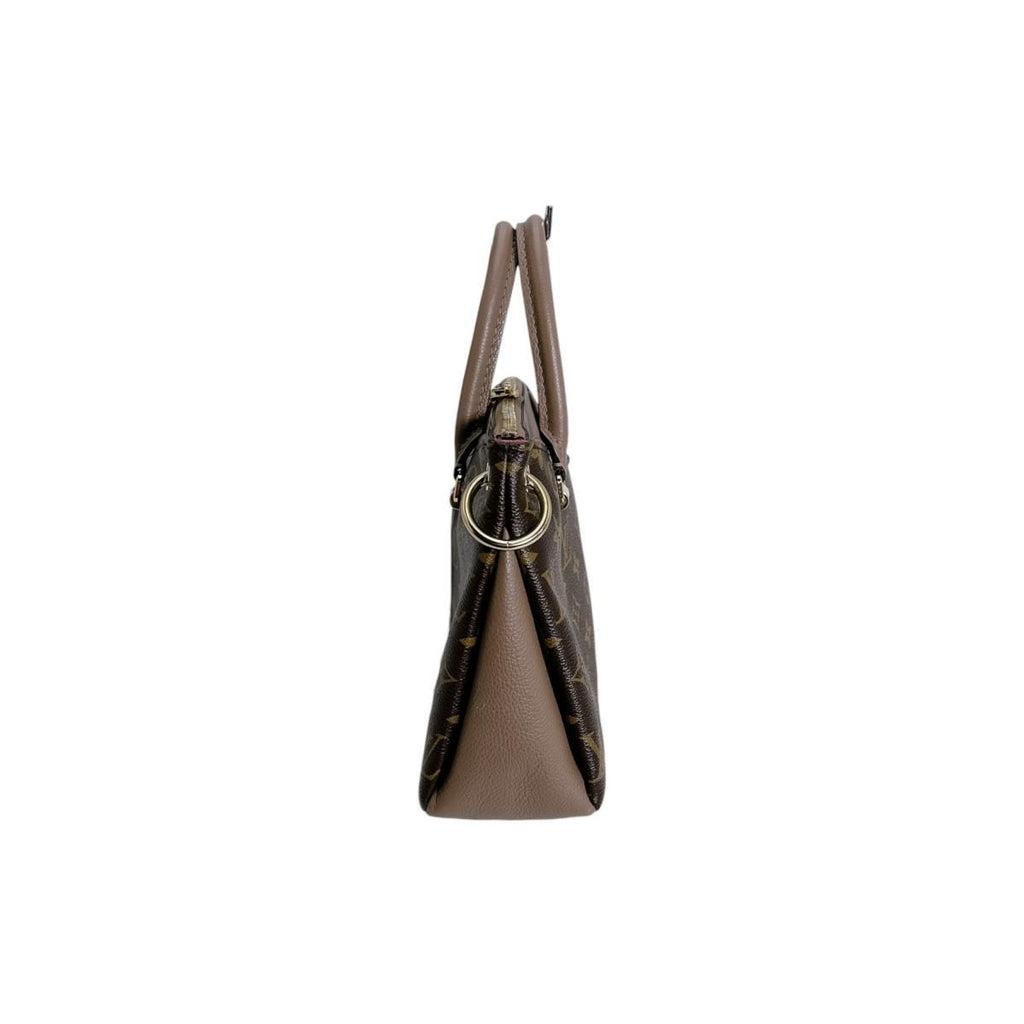 Louis Vuitton Monogram Handbag Pallas BB Brown — view 5
