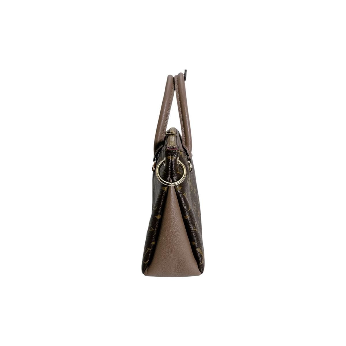Louis Vuitton Monogram Handbag Pallas BB Brown — view 5