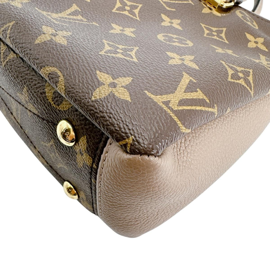 Louis Vuitton Monogram Handbag Pallas BB Brown — view 9
