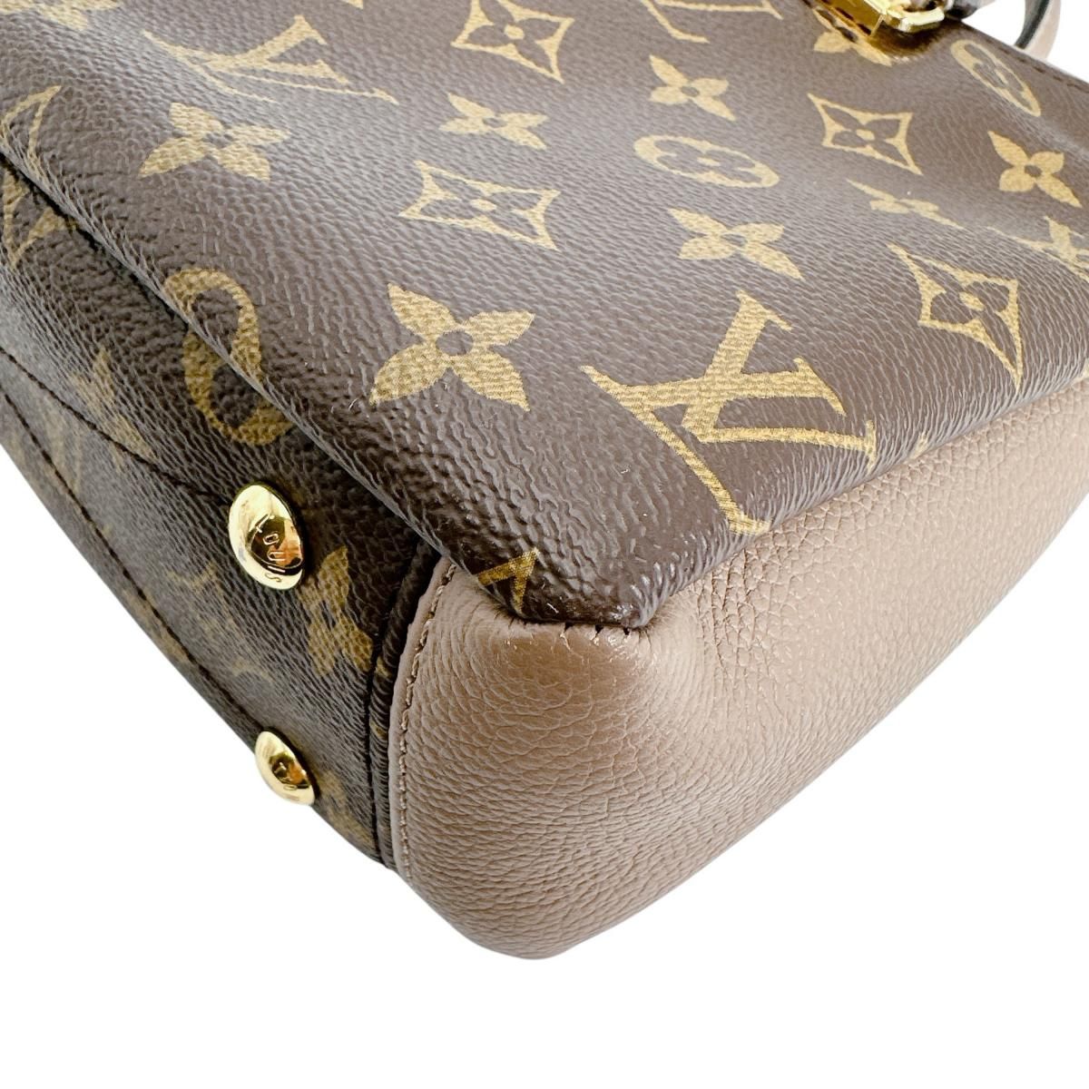 Louis Vuitton Monogram Handbag Pallas BB Brown — view 9