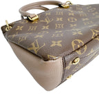 Louis Vuitton Monogram Handbag Pallas BB Brown — view 8