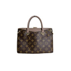 Louis Vuitton Monogram Handbag Pallas BB Brown — view 2