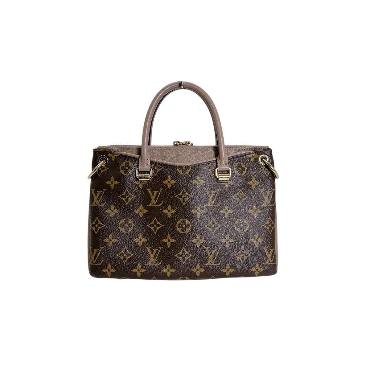 Louis Vuitton Monogram Handbag Pallas BB Brown — view 2