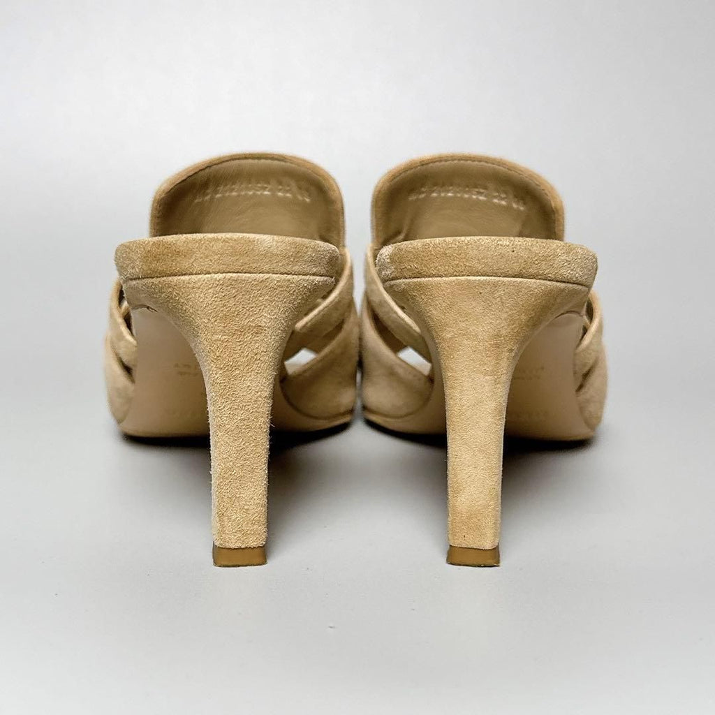 Hermes Sandals 35 Beige Suede — view 4
