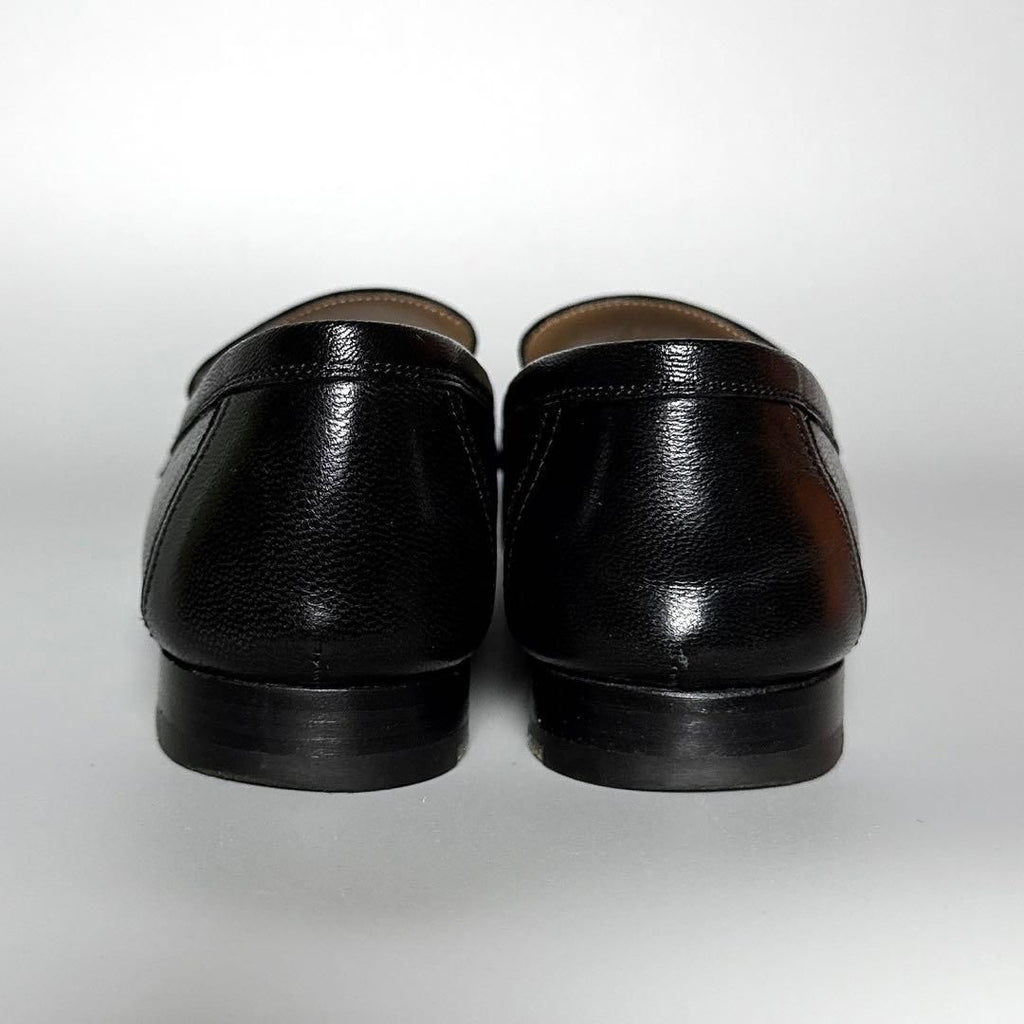Hermes Moccasin Royale Loafers 37 Black — view 4