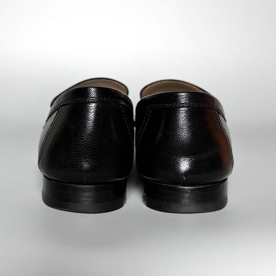 Hermes Moccasin Royale Loafers 37 Black — view 4
