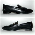 Hermes Moccasin Royale Loafers 37 Black — view 5