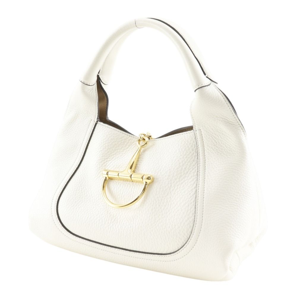 Gucci Softbit Small Calf White Handbag — view 2