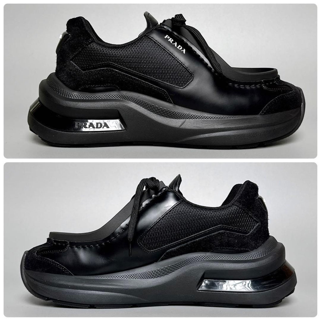 Prada System Black Sneaker — view 5