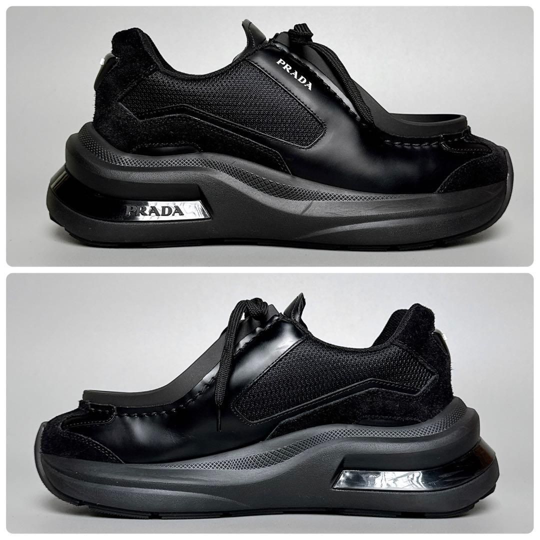 Prada System Black Sneaker — view 5