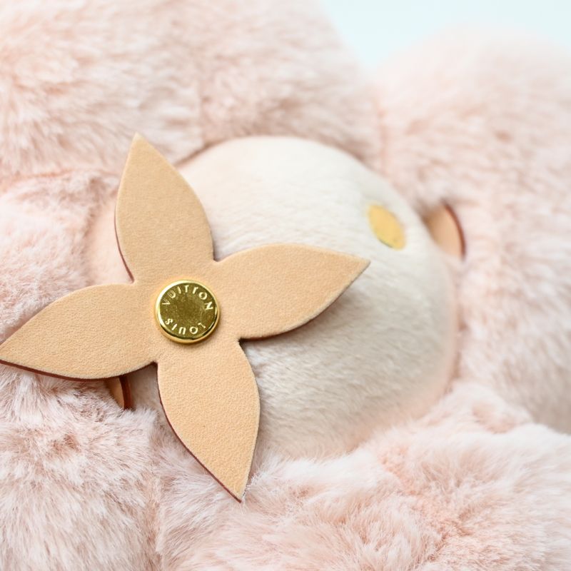 Louis Vuitton Stuffed Animal White Pink — view 7