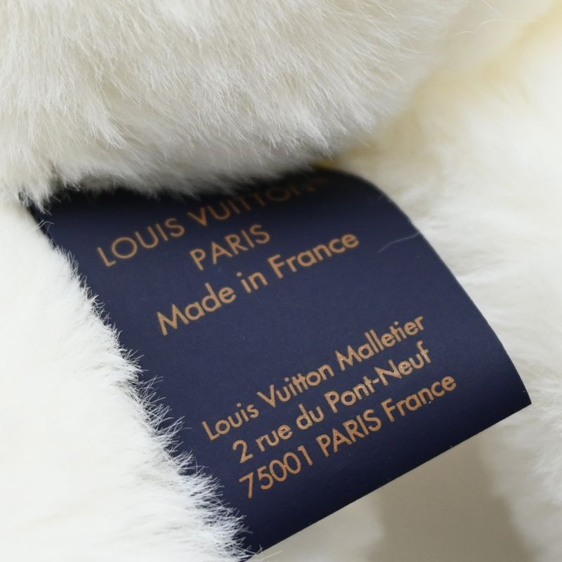 Louis Vuitton Stuffed Animal White Pink — view 8