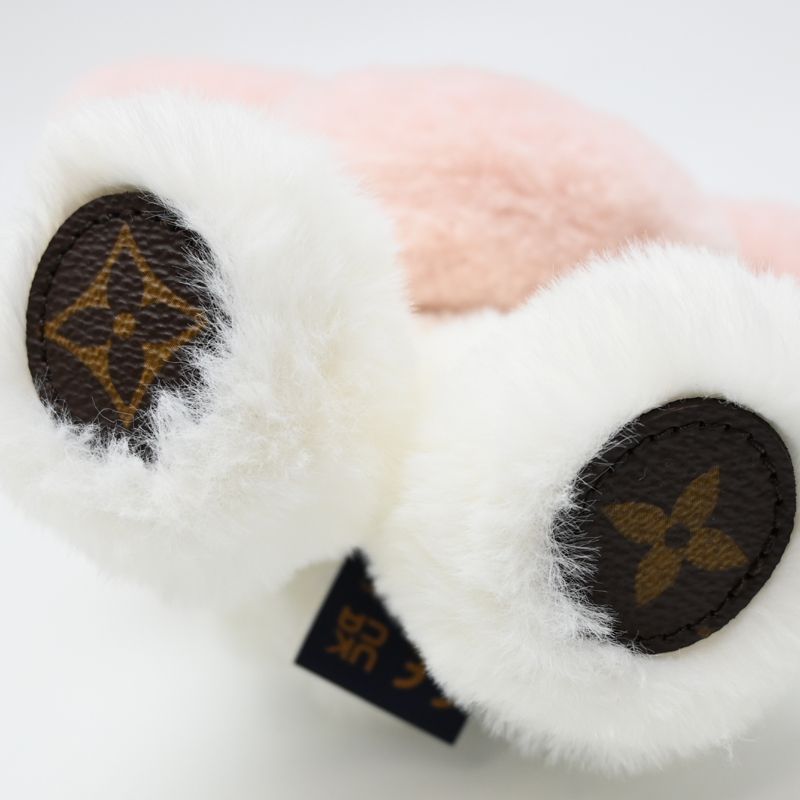 Louis Vuitton Stuffed Animal White Pink — view 5