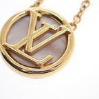 Louis Vuitton Collier L to Necklace Metal Mother of Pearl Gold S Based On — view 6