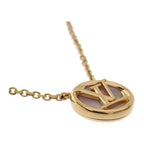 Louis Vuitton Collier L to Necklace Metal Mother of Pearl Gold S Based On — view 3