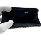 Chanel Quilted Caviar Leather Coin Case Black — view 7