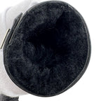 Gucci Glove Shearling Mouton Leather Gloves Black — view 5