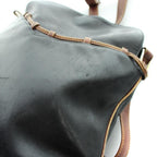 Celine Vintage Shoulder Bag Crossbody Leather Black — view 7