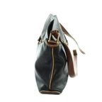 Celine Vintage Shoulder Bag Crossbody Leather Black — view 3