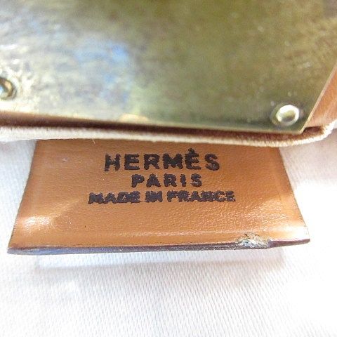 Hermes Garment Vintage Travel Bag Business Hanger Leather Black Brown — view 3