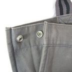Hermes Fourre Tout MM Tote Cotton Canvas Gray — view 8