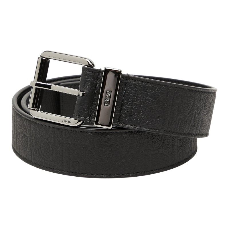 Dior Gravity Belt 95 Black Leather — view 2