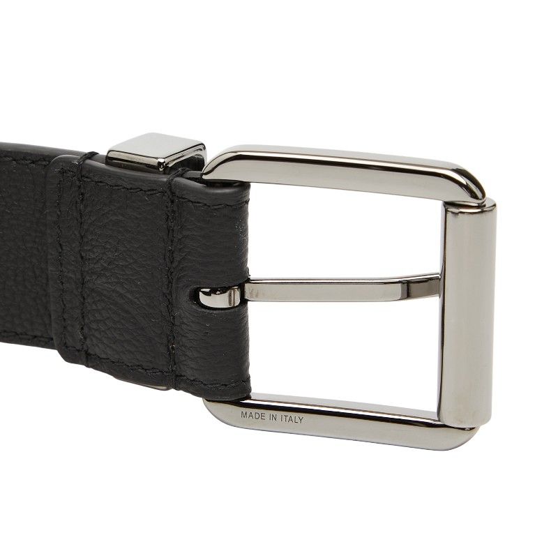 Dior Gravity Belt 95 Black Leather — view 4